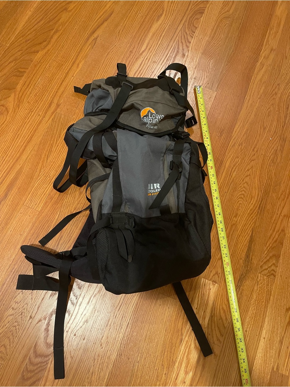 Lowe Alpine vision 40 travel camping backpack.